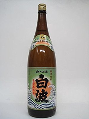 本格芋焼酎　さつま白波　25度　1800ml