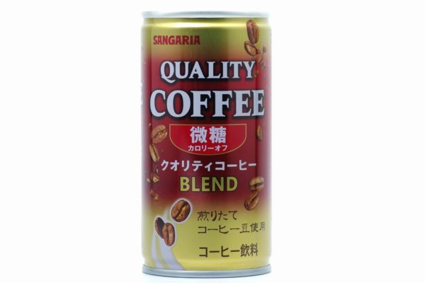 クオリティコーヒー微糖　185ｇ缶