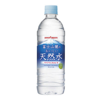 富士山麓のおいしい天然水　500ｍｌ