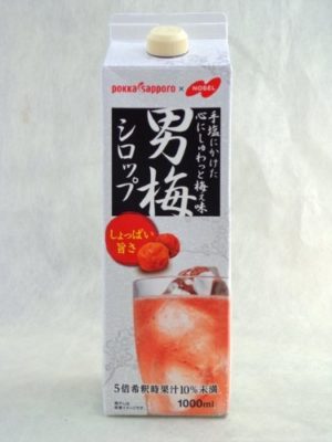 ポッカ　男梅シロップ　1000ml