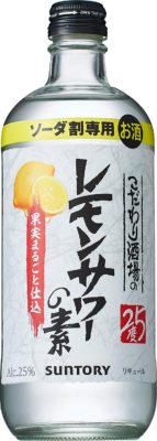 サントリー こだわり酒場のレモンサワーの素　500ml