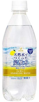 神戸　天然水でつくった炭酸水レモン500ml