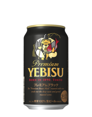 サッポロ　エビスプレミアムブラックビール350ml