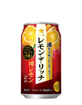 サッポロ レモン・ザ・リッチ 神レモン350ml