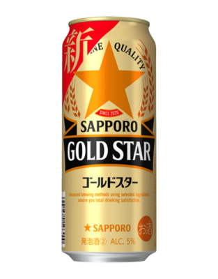 サッポロ　GOLD STAR500ml