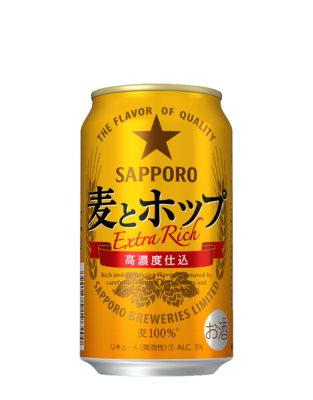 サッポロ　麦とホップ350ml